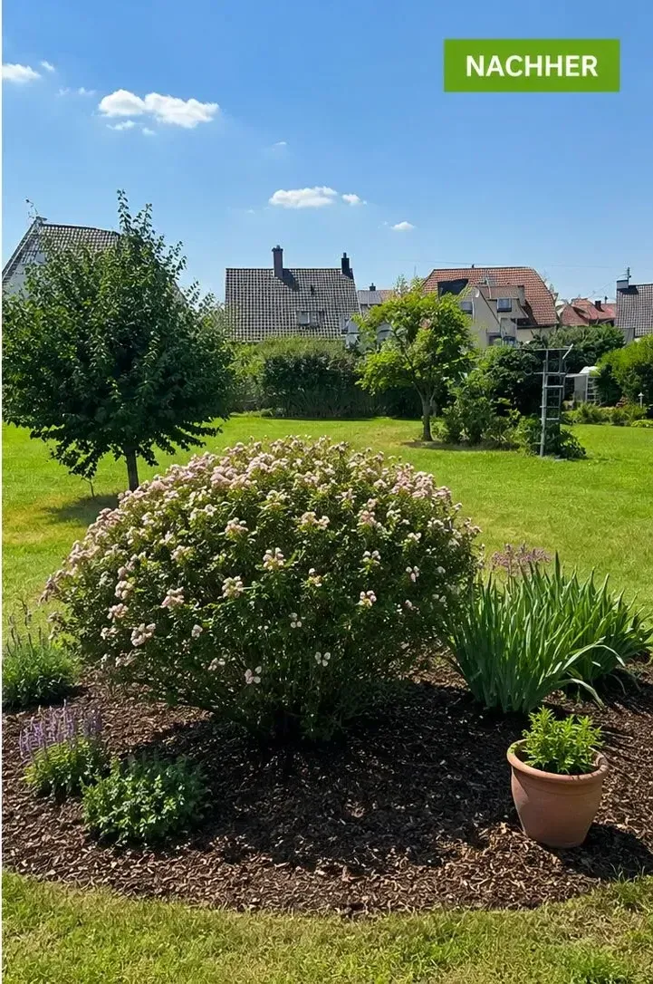 Nachher Buschpflege
